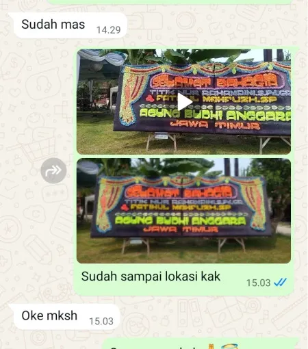 Pengiriman Papan Bunga Trisakti Grogol
