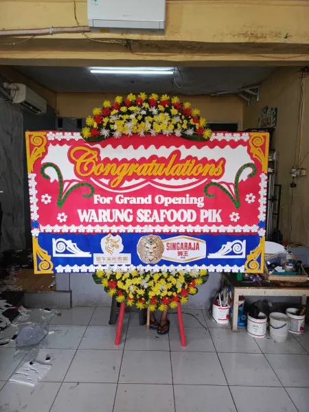 Papan Bunga Ucapan Selamat Trisakti Grogol