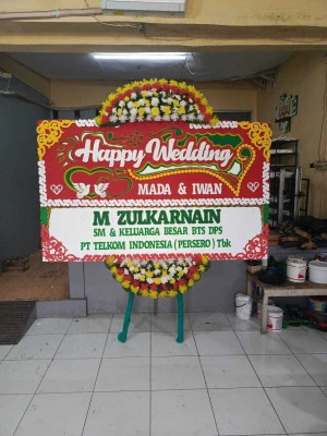 Papan Bunga di Trisakti Grogol