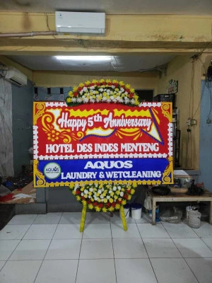 Papan Bunga di Trisakti Grogol
