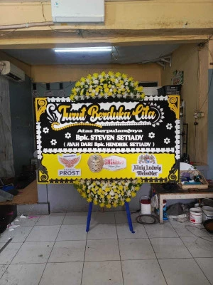 Papan Bunga di Trisakti Grogol