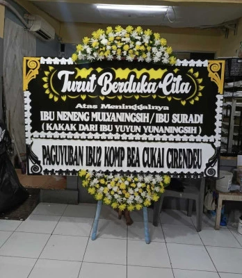 Papan Bunga di Trisakti Grogol