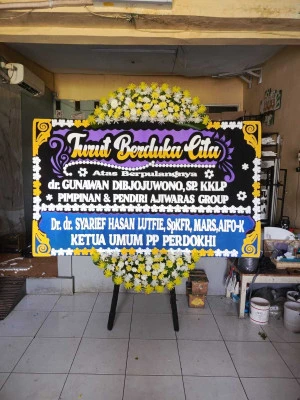 Papan Bunga di Trisakti Grogol